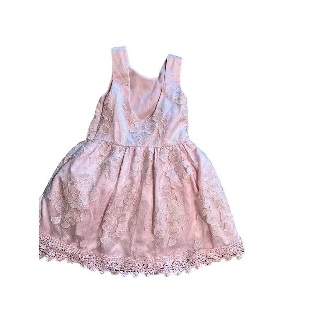 Catherine Malandrino Pink Girls Part Easter. Hristmas Lace‎ Dress 4T